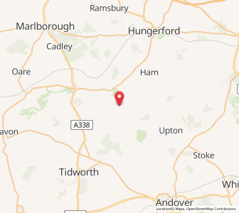 Map of Tidcombe, EnglandEngland