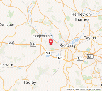 Map of Tilehurst, EnglandEngland