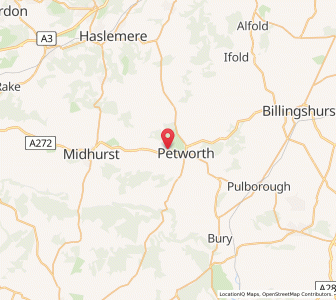 Map of Tillington, EnglandEngland