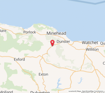 Map of Timberscombe, EnglandEngland