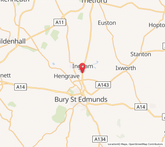 Map of Timworth, EnglandEngland