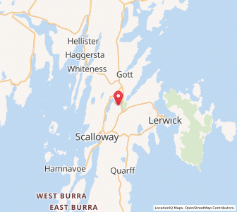 Map of Tingwall, ScotlandScotland