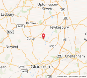 Map of Tirley, EnglandEngland