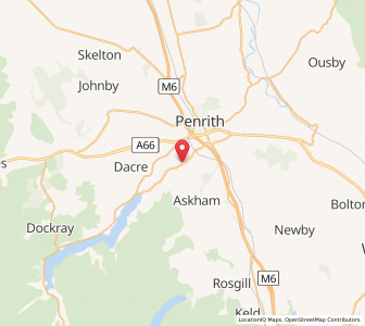 Map of Tirril, EnglandEngland