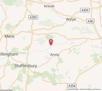 Map of Tisbury, EnglandEngland