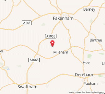 Map of Tittleshall, EnglandEngland