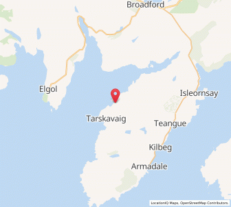 Map of Tokavaig, ScotlandScotland