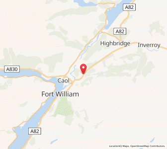 Map of Torlundy, ScotlandScotland