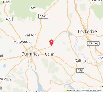 Map of Torthorwald, ScotlandScotland