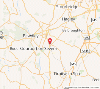 Map of Torton, EnglandEngland