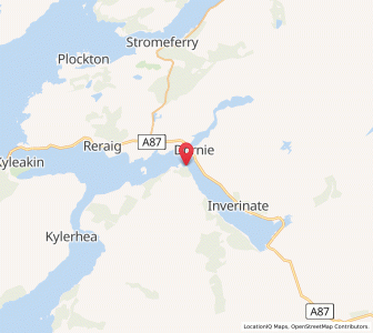 Map of Totaig, ScotlandScotland