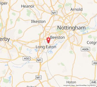 Map of Toton, EnglandEngland