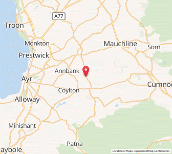 Map of Trabboch, ScotlandScotland