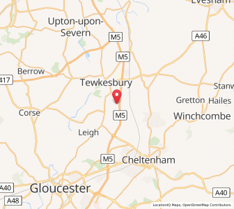 Map of Tredington, EnglandEngland