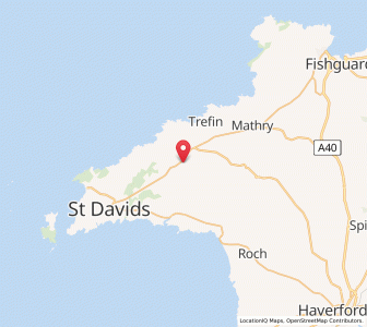 Map of Treglemais, WalesWales