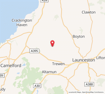 Map of Tremaine, EnglandEngland