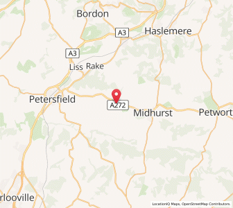 Map of Trotton, EnglandEngland