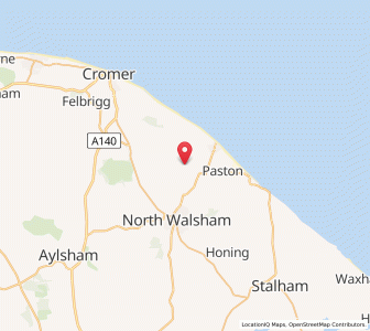 Map of Trunch, EnglandEngland