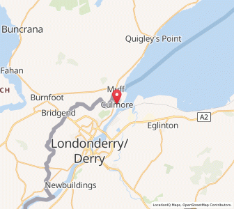 Map of Tullyardan, Northern IrelandNorthern Ireland