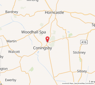 Map of Tumby, EnglandEngland