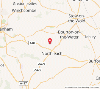 Map of Turkdean, EnglandEngland