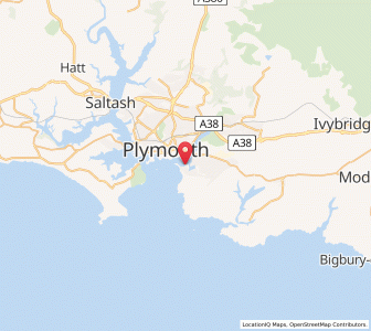 Map of Turnchapel, EnglandEngland