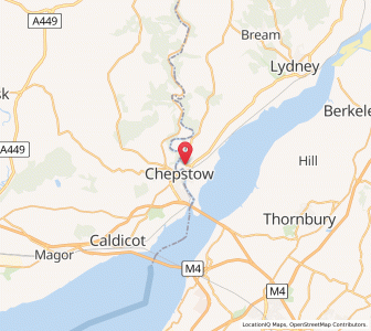 Map of Tutshill, EnglandEngland