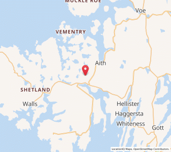 Map of Twatt, ScotlandScotland