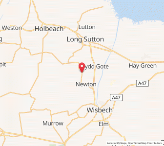 Map of Tydd Saint Giles, EnglandEngland