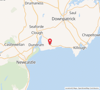 Map of Tyrella, Northern IrelandNorthern Ireland