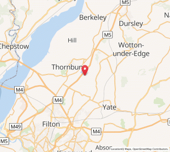 Map of Tytherington, EnglandEngland