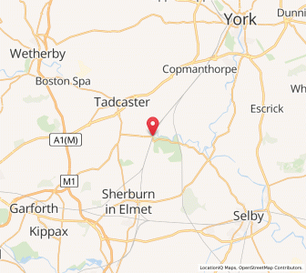 Map of Ulleskelf, EnglandEngland