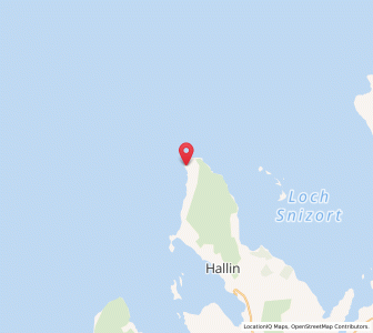 Map of Unish, ScotlandScotland