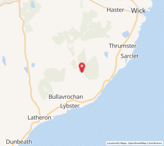 Map of Upper Camster, ScotlandScotland