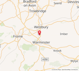 Map of Upton Scudamore, EnglandEngland