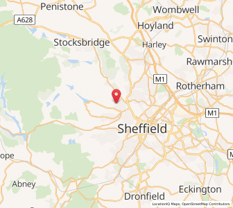 Map of Wadsley, EnglandEngland