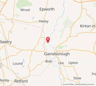 Map of Walkerith, EnglandEngland