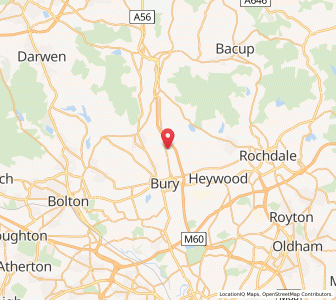 Map of Walmersley, EnglandEngland