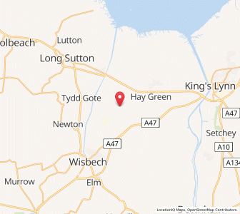 Map of Walpole Saint Peter, EnglandEngland