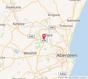 Map of Walton, ScotlandScotland