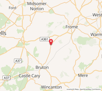 Map of Wanstrow, EnglandEngland