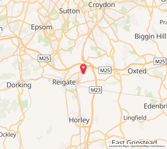 Map of Watercolour, EnglandEngland