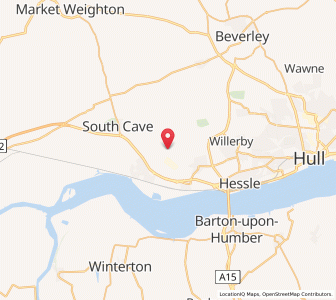 Map of Wauldby, EnglandEngland