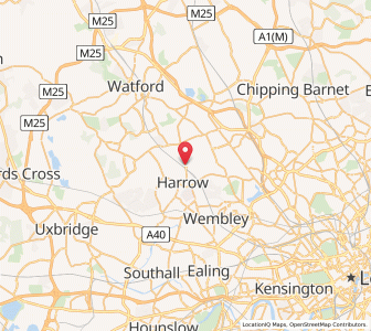 Map of Wealdstone, EnglandEngland