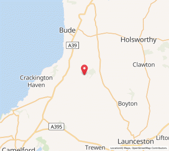 Map of Week Saint Mary, EnglandEngland