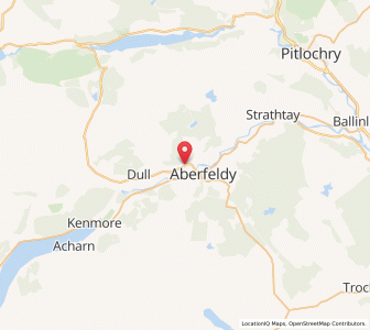 Map of Weem, ScotlandScotland