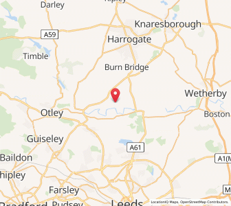 Map of Weeton, EnglandEngland