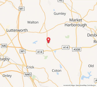 Map of Welford, EnglandEngland