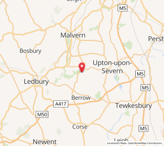 Map of Welland, EnglandEngland