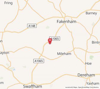 Map of Wellingham, EnglandEngland